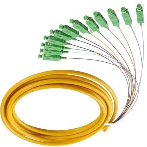 Single Mode Fiber Pigtail Lszh Color Mm G A G D