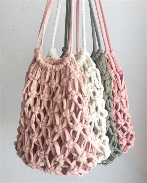 Venta Bolso De Mano Macrame En Stock