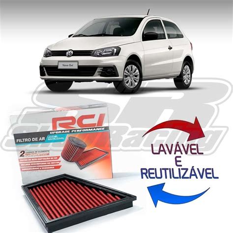 FILTRO ESPORTIVO IN BOX VW GOLF 1 6 8V SAVEIRO VOYAGE GOL G5 G6 1 6 8V