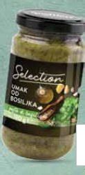 Umak pesto basilico Selection 190 g Plodine Akcija Njuškalo katalozi