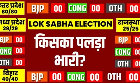 Lok Sabha Election 2024 Live किसका पलड़ा भारी Congress Vs Bjp Pm