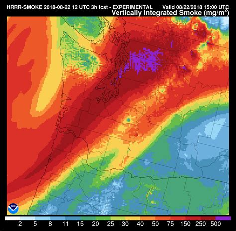 Cliff Mass Weather Blog Western Washington Smoke Darkest Before The Dawn