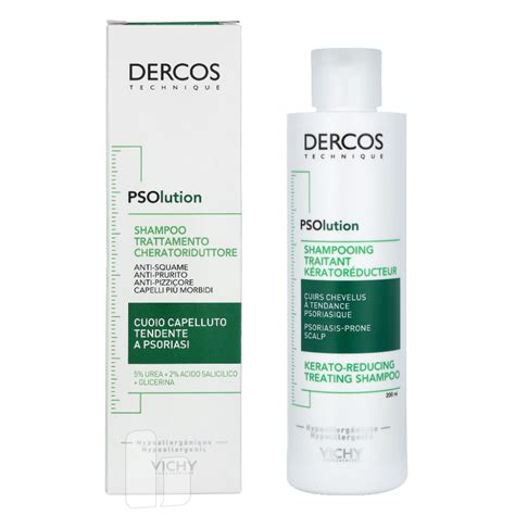 K P Vichy Dercos Psolution Kerato Reducing Treating Shampoo