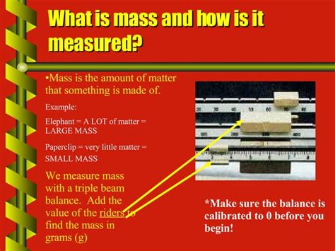 Matter, Mass, & Volume | PPT