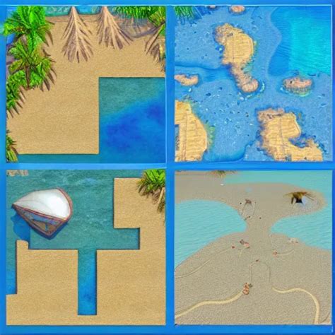 Game Texture Map Tileable Beach Stable Diffusion Openart