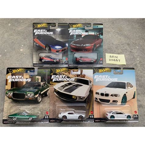 Hot Wheels Premium Fast Furious Hnw F Set Of Pcs
