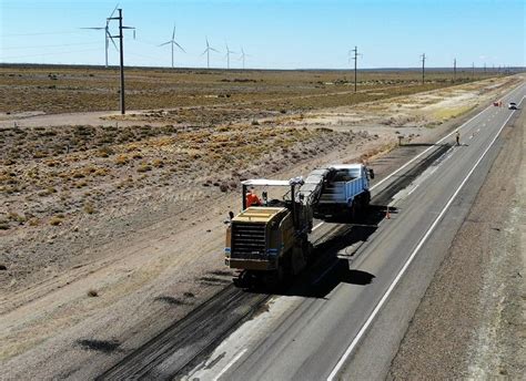 Repavimentarán 142 km de la Ruta 3 entre Comodoro y Trelew