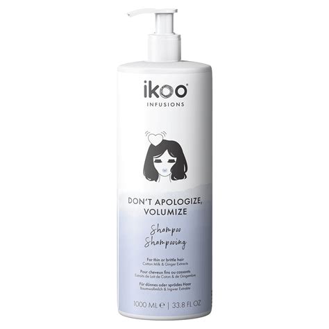 Ikoo Infusions Dont Apologize Volumize Shampoo 33 8 Fl Oz Walmart