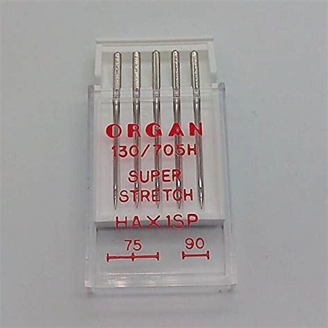 Pcs Genuine Organ Domestic Sewing Machine Needles Super Stretch Hax Sp