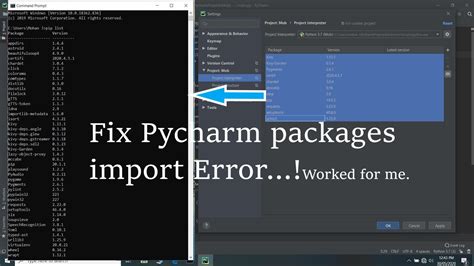 Pip Installed Packages Not Showing In Pycharm Python Packages In