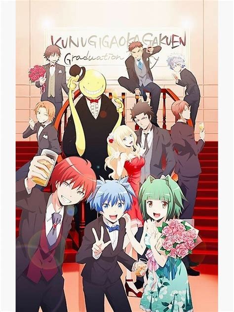 Assassination Classroom Nagisa Karma Korosensei Poster By