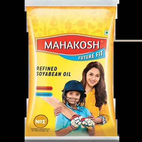 Mahakosh Refined Soyabean Oil 1Le Jansath Shop