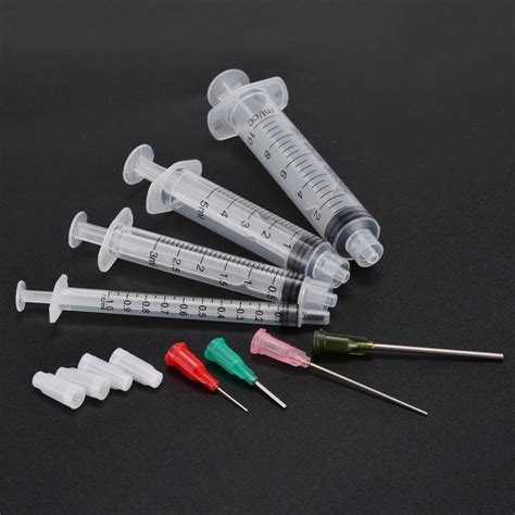 Best Quality 1ml 3ml 5ml 10ml Luer Lock Syringes With 14g 25g Blunt Tip