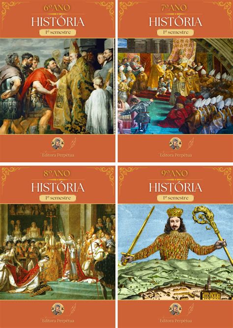 História Completa - História – Coleção Completa (6º ao 9º ano) – Editora Perpétua