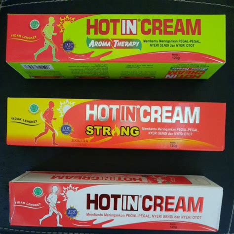 Jual Hot In Cream Tube 120g Shopee Indonesia