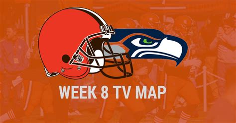 Cleveland Browns Vs Seattle Seahawks Week Tv Map Dawgs By Nature