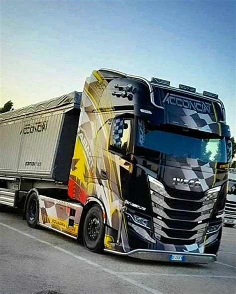 Pin by Jo Martinet on iveco in 2023 | Cool trucks, Articulated trucks ...