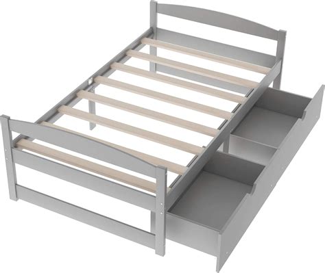 Buy Merax Classic Solid Wood Day Bed With Storage Drawers Platform Bed