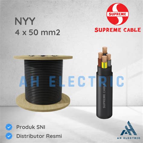 jual supreme kabel nyy    mm  meter nyy xmm nyy  mm