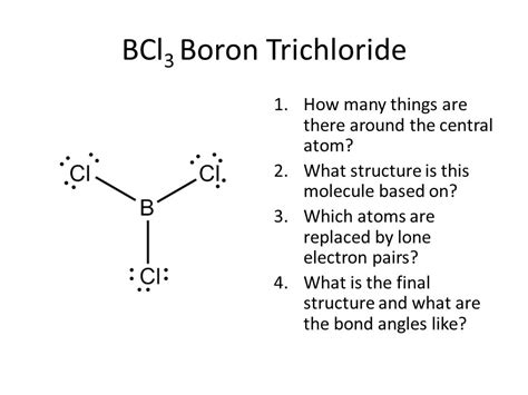 Bcl3 Shape Bcl3 Is Sp2 Hybridisation And Hence It S Structure Is