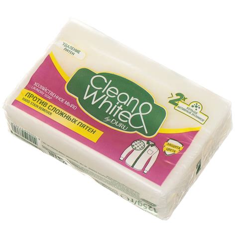 Мыло хозяйственное от пятен, Duru, Clean&White, 120 г, 504948 в Москве ...