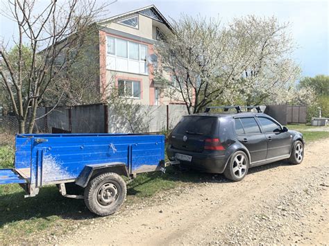Установка фаркопа — Volkswagen Golf Mk4, 1,9 л, 2001 года | своими ...