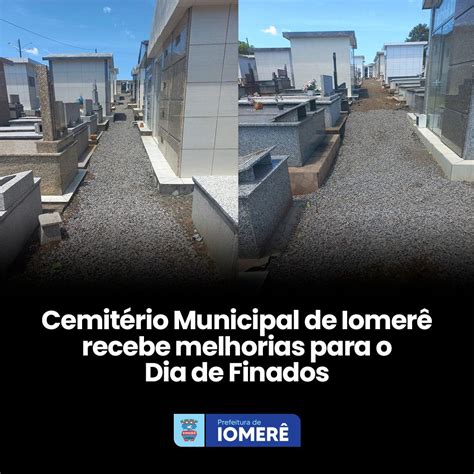 Cemitério Municipal de Iomerê passa por melhorias Prefeitura de Iomerê