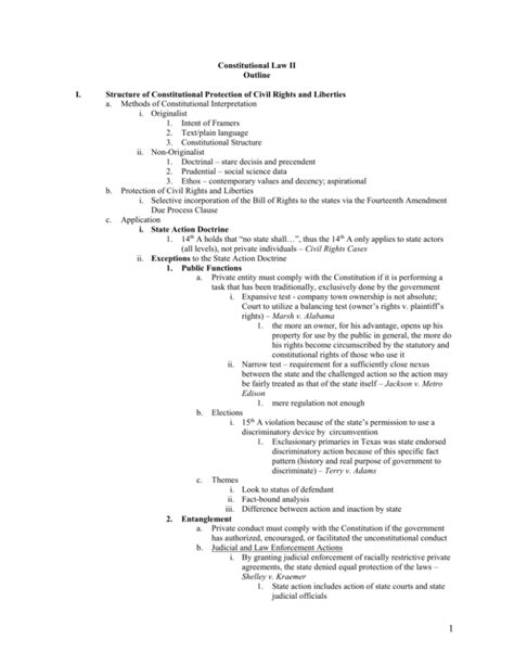 Constitutional Law Ii