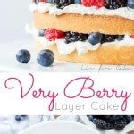 Berry Layer Cake Liv For Cake