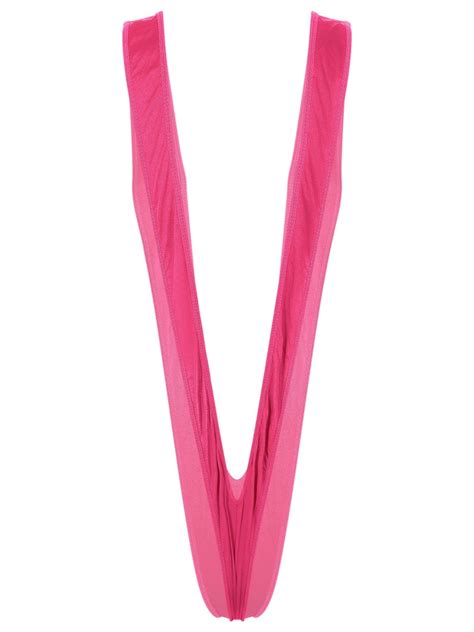 Women S Sexy Sling Shot Bodysuit One Piece Bikini Swimwear Monokini Swimsuit Ebay