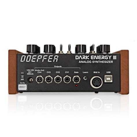 DISC Doepfer Dark Energy III Analog Synthesizer At Gear4music