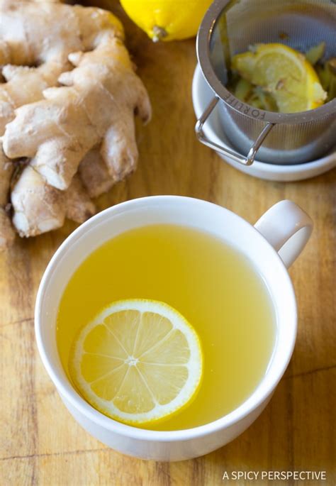 Lemon Ginger Detox Tea Recipe A Spicy Perspective