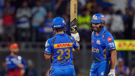 Mi Vs Rcb Highlights Ipl Suryakumar Yadav And Ishan Kishan Lay