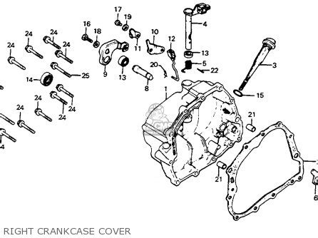 Honda XR200 1980 (A) USA parts lists and schematics