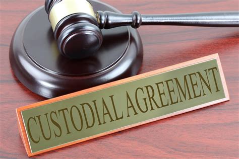 Custodial Agreement Free Of Charge Creative Commons Legal Engraved Image