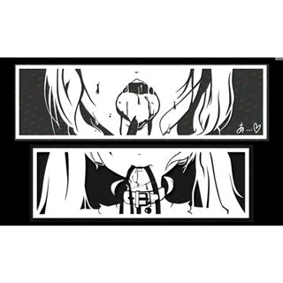 ANIME HENTAI GIRLS 1 Waterproof DECAL STICKER For Cars Motorcycles Helmets Laptops Etc