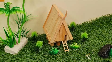 Kerajinan Dari Stik Es Krim Ide Kreatif Buat Miniatur Rumah Adat