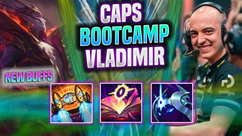 Caps Is Insane With Vladimir New Buffs In Korea Bootcamp G Caps