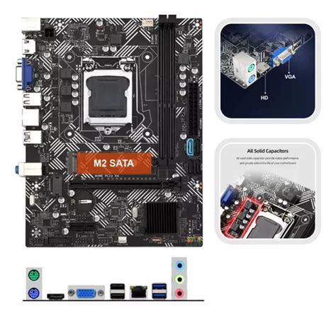 Placa Madre H61m Socket 1155 Ddr3 M2 Sata 3ra Generacion Cuotas Sin Interés