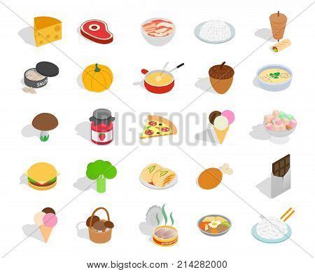 Food Icon Set Vector Photo Free Trial Bigstock