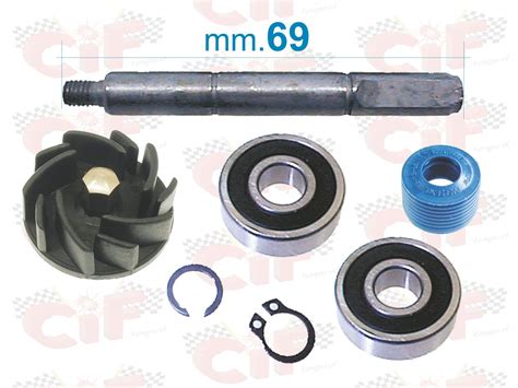 5403 K125 KIT REVISIONE POMPA ACQUA CIF PIAGGIO GILERA 125 150 180cc