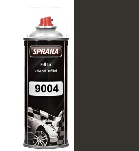 FARBA LAKIER RAL 9004 PÓŁMAT 16 40 VINYLO AKRYL SPRAY 400 ML SPRAYE