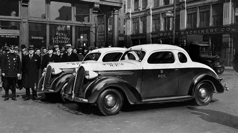 New York Police Vehicles Through the Ages - A 1938 inspection of new ...