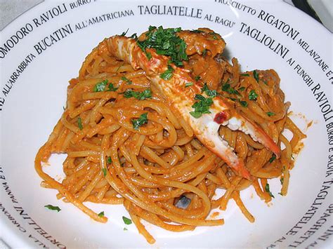 Ricette Pesce Gli Spaghetti Alla Polpa Di Granchio Con Finta Salsa