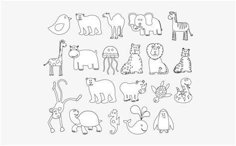 41+ Animal Outlines | Pleasekeepyourmouth