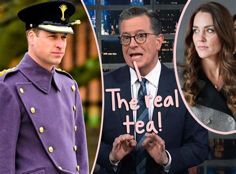 Stephen Colbert Goes In On Princess Catherine Photoshop Fail AND Prince ...