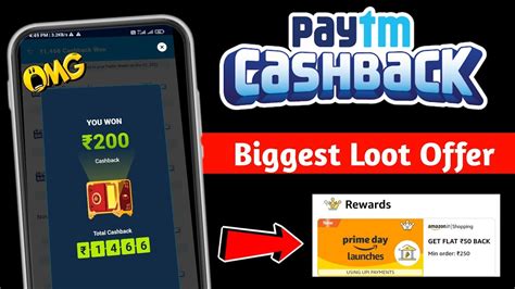 Today New Cashback Offer Paytm Bug Offer Today Amazon Prime New