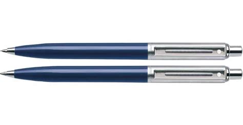 Juego De Bolígrafo Y Lapicero Sheaffer Sentinel Cromo azul