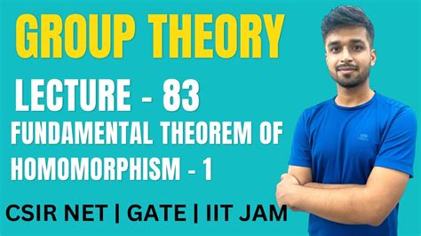 Lecture 83 Fundamental Theorem Of Homomorphism Group Theory IIT JAM