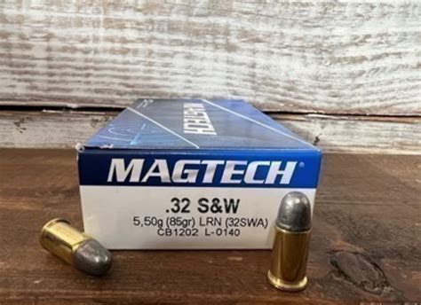 Magtech 32 S W Short 85 Grain Lead Round Nose 50 Rounds Big K Ammo